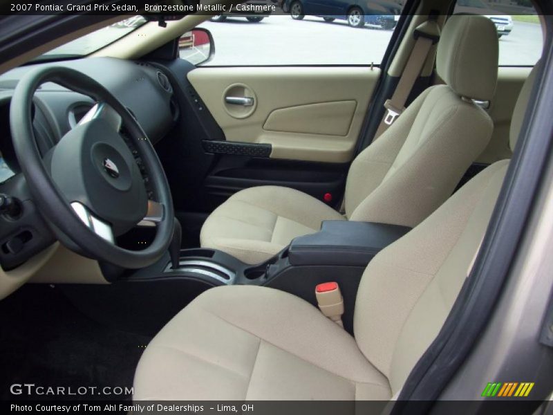 Bronzestone Metallic / Cashmere 2007 Pontiac Grand Prix Sedan