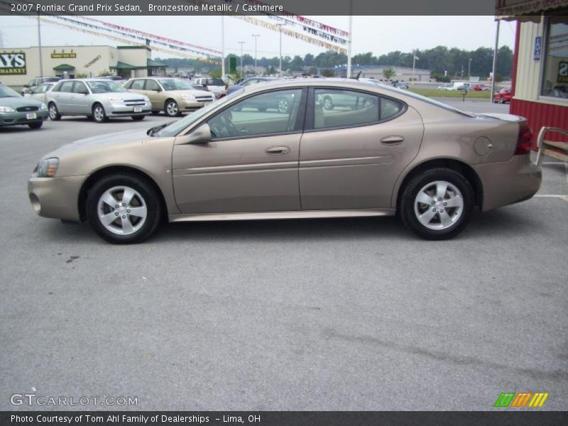 Bronzestone Metallic / Cashmere 2007 Pontiac Grand Prix Sedan