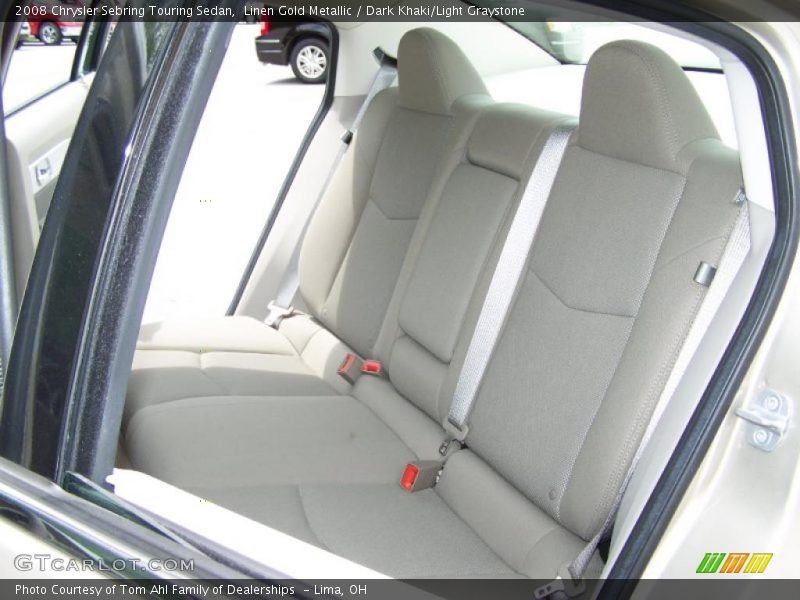 Linen Gold Metallic / Dark Khaki/Light Graystone 2008 Chrysler Sebring Touring Sedan