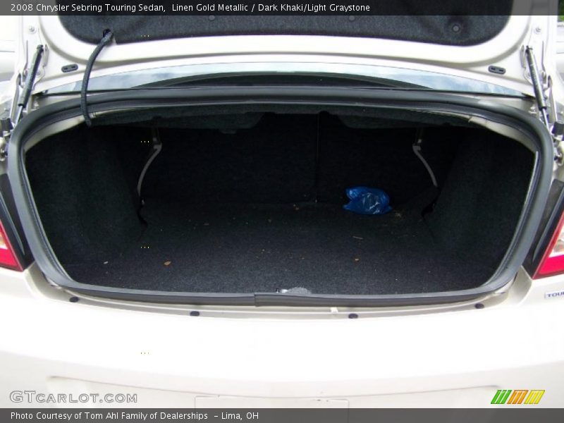 Linen Gold Metallic / Dark Khaki/Light Graystone 2008 Chrysler Sebring Touring Sedan