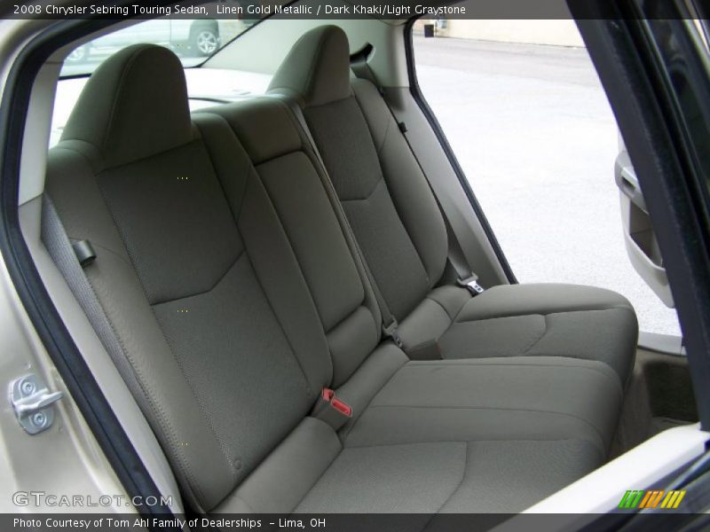 Linen Gold Metallic / Dark Khaki/Light Graystone 2008 Chrysler Sebring Touring Sedan