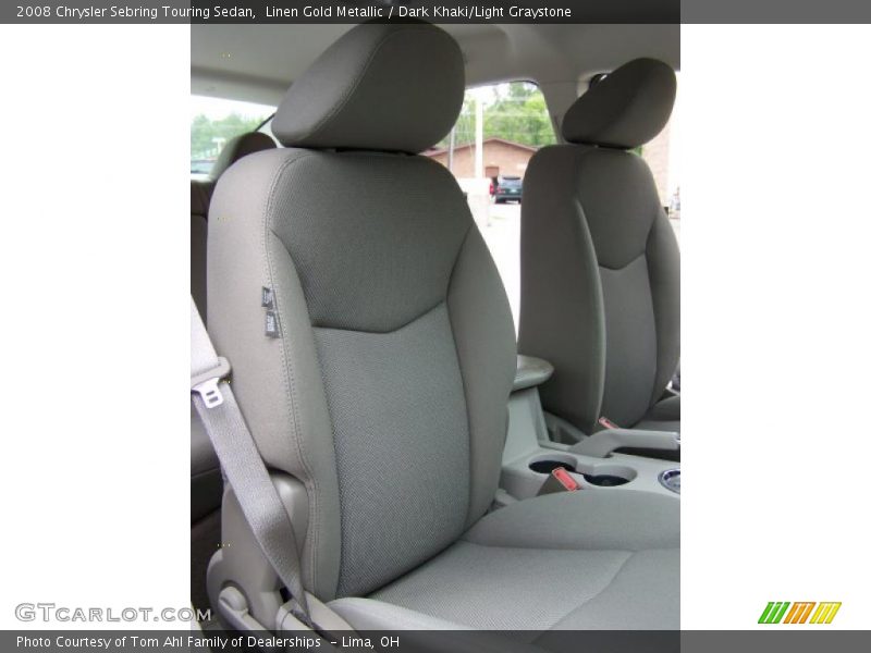 Linen Gold Metallic / Dark Khaki/Light Graystone 2008 Chrysler Sebring Touring Sedan