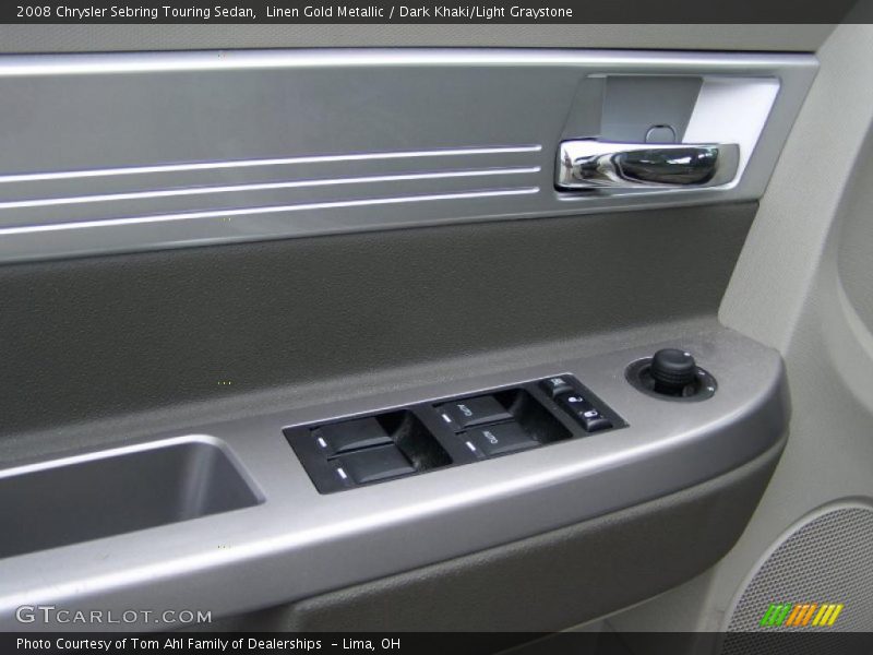 Linen Gold Metallic / Dark Khaki/Light Graystone 2008 Chrysler Sebring Touring Sedan