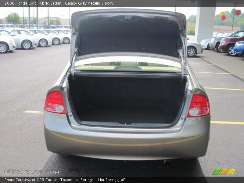 Galaxy Gray Metallic / Ivory 2008 Honda Civic Hybrid Sedan