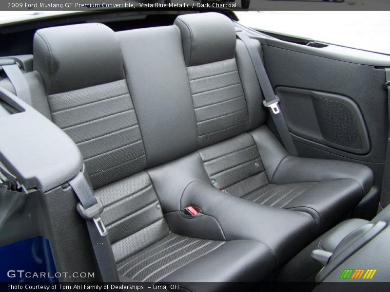 Vista Blue Metallic / Dark Charcoal 2009 Ford Mustang GT Premium Convertible
