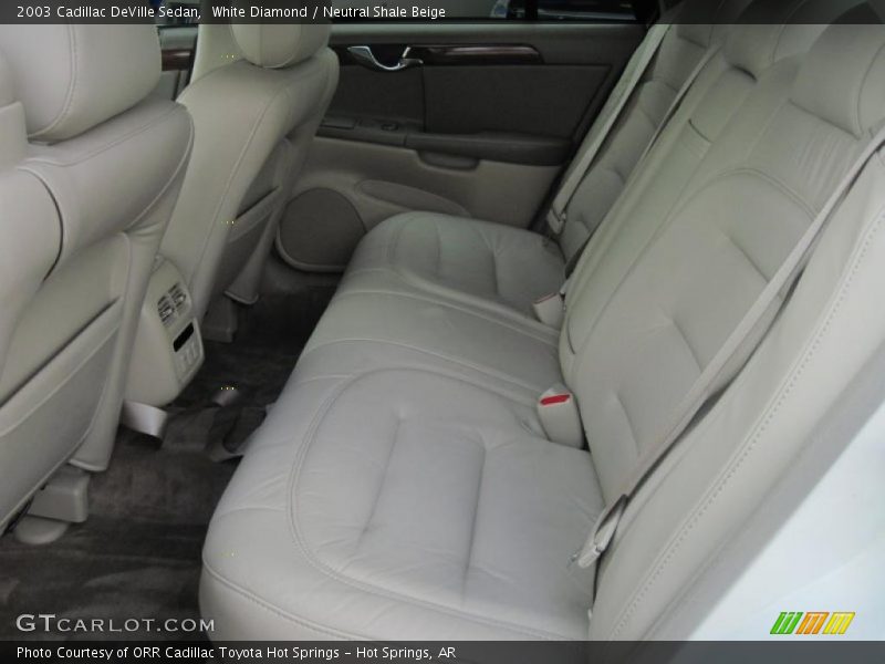 White Diamond / Neutral Shale Beige 2003 Cadillac DeVille Sedan