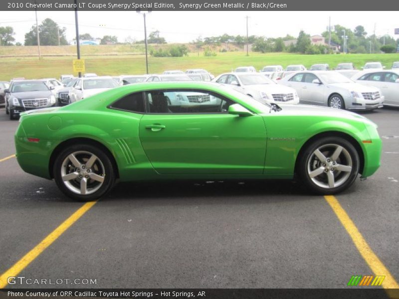 Synergy Green Metallic / Black/Green 2010 Chevrolet Camaro LT Coupe Synergy Special Edition