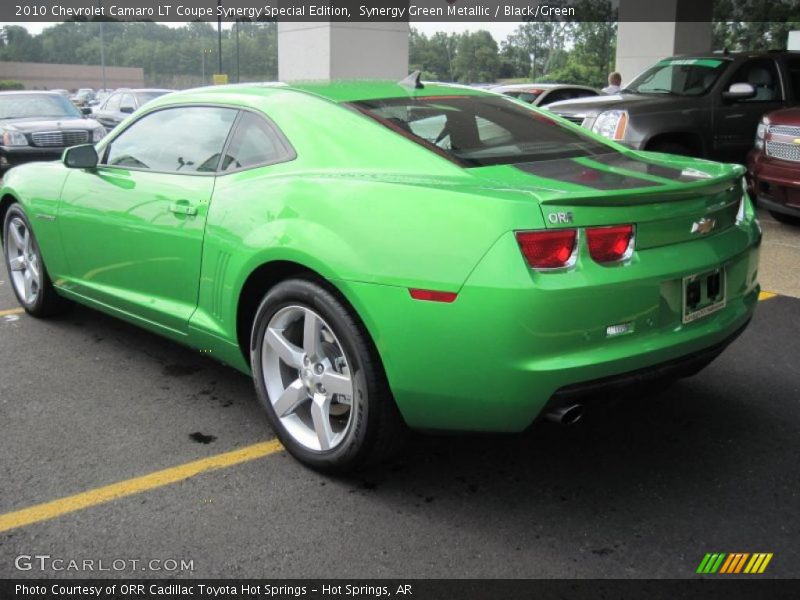 Synergy Green Metallic / Black/Green 2010 Chevrolet Camaro LT Coupe Synergy Special Edition