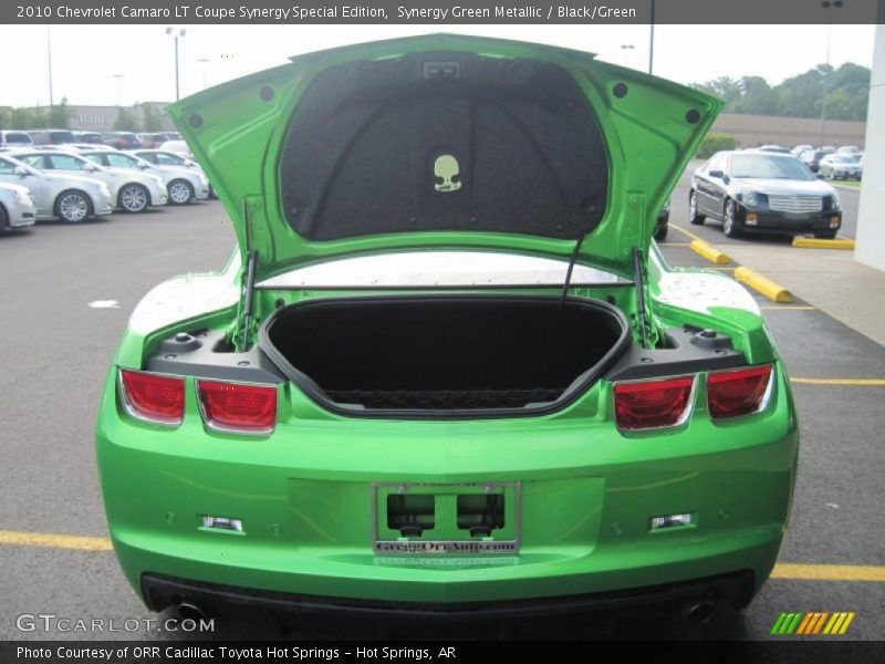 Synergy Green Metallic / Black/Green 2010 Chevrolet Camaro LT Coupe Synergy Special Edition