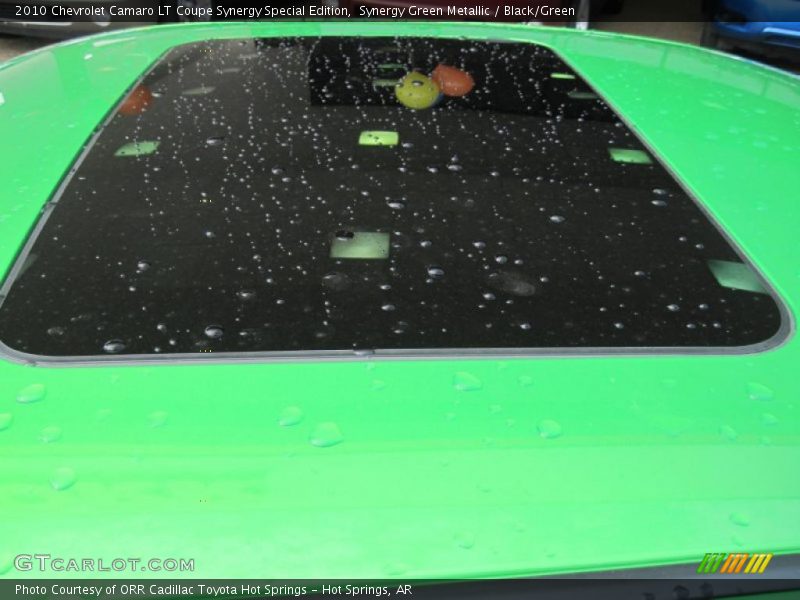 Synergy Green Metallic / Black/Green 2010 Chevrolet Camaro LT Coupe Synergy Special Edition