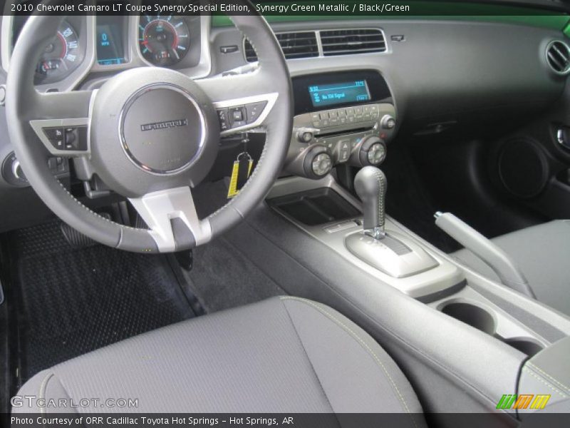 Synergy Green Metallic / Black/Green 2010 Chevrolet Camaro LT Coupe Synergy Special Edition
