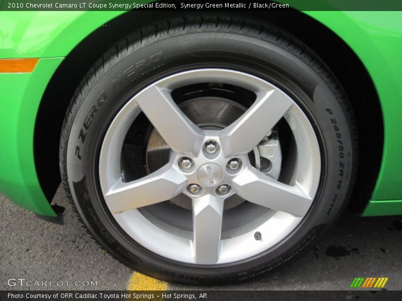 Synergy Green Metallic / Black/Green 2010 Chevrolet Camaro LT Coupe Synergy Special Edition