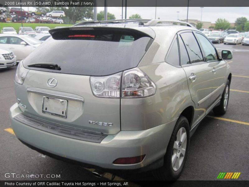 Bamboo Pearl / Ivory 2008 Lexus RX 350 AWD