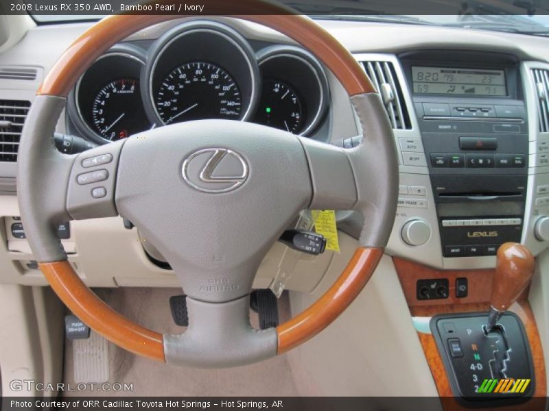 Bamboo Pearl / Ivory 2008 Lexus RX 350 AWD