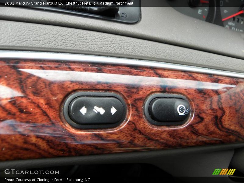 Chestnut Metallic / Medium Parchment 2001 Mercury Grand Marquis LS