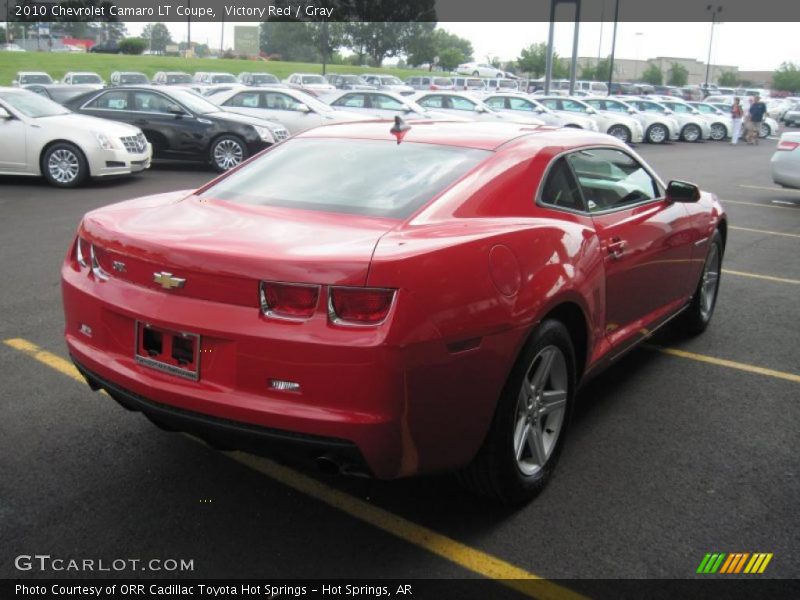 Victory Red / Gray 2010 Chevrolet Camaro LT Coupe