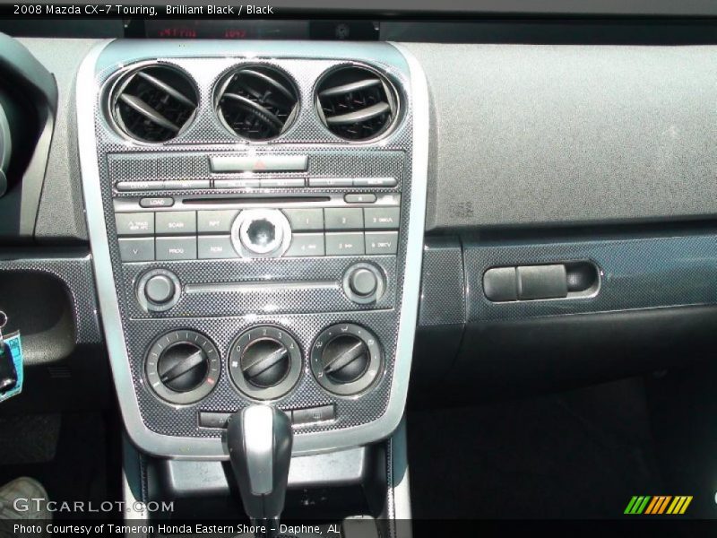 Brilliant Black / Black 2008 Mazda CX-7 Touring