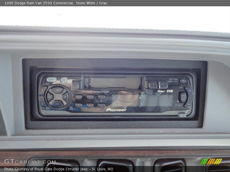 Stone White / Gray 1996 Dodge Ram Van 3500 Commercial
