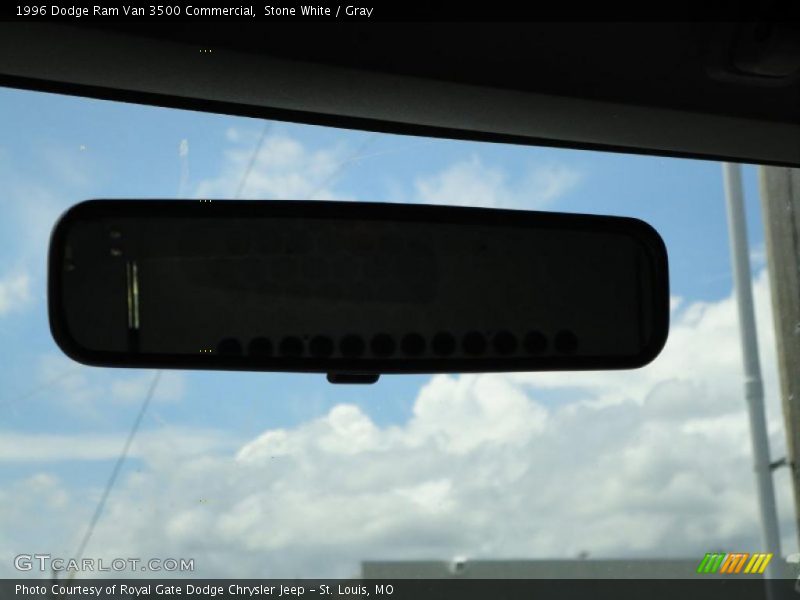 Stone White / Gray 1996 Dodge Ram Van 3500 Commercial