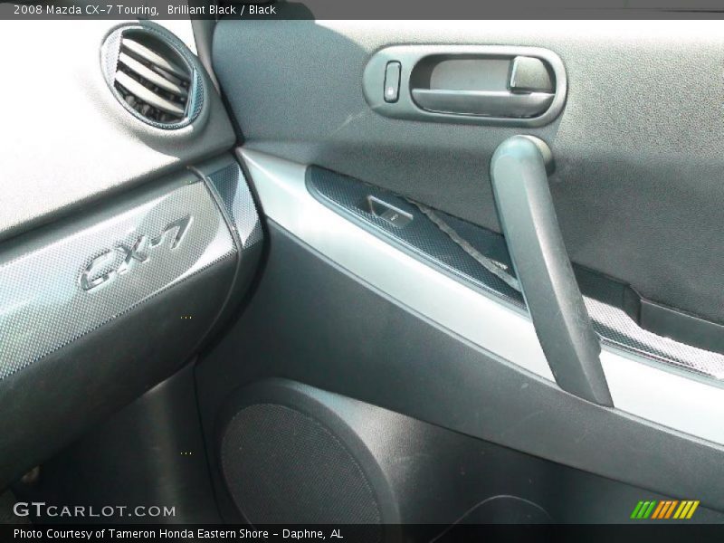 Brilliant Black / Black 2008 Mazda CX-7 Touring