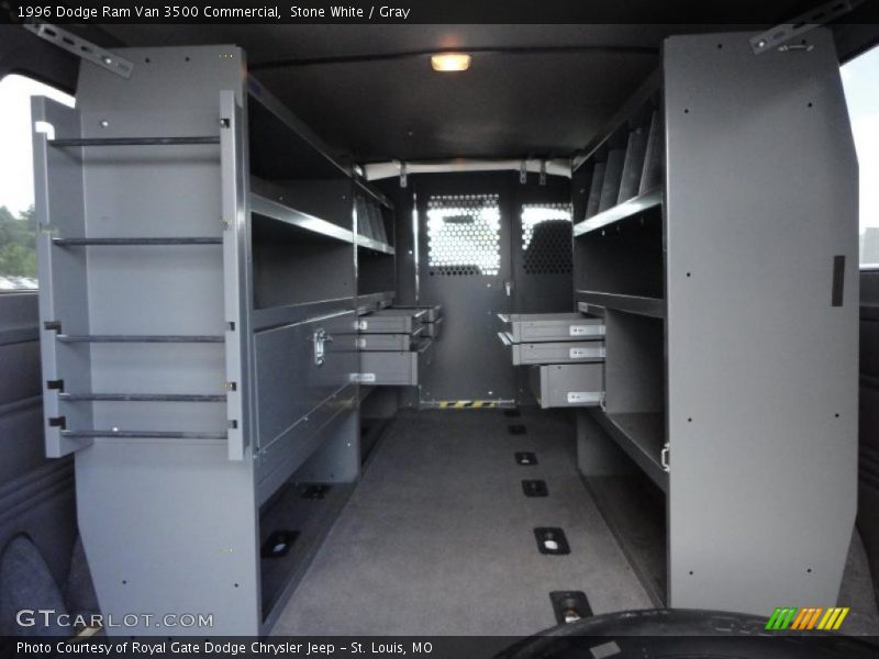 Stone White / Gray 1996 Dodge Ram Van 3500 Commercial