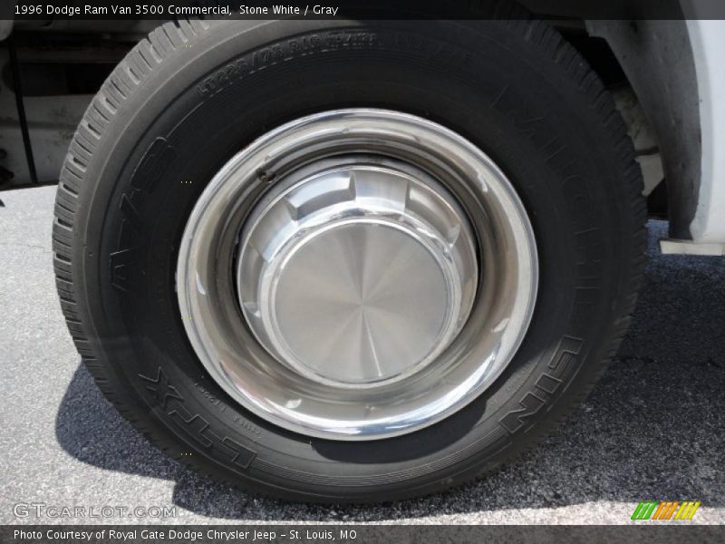 Stone White / Gray 1996 Dodge Ram Van 3500 Commercial