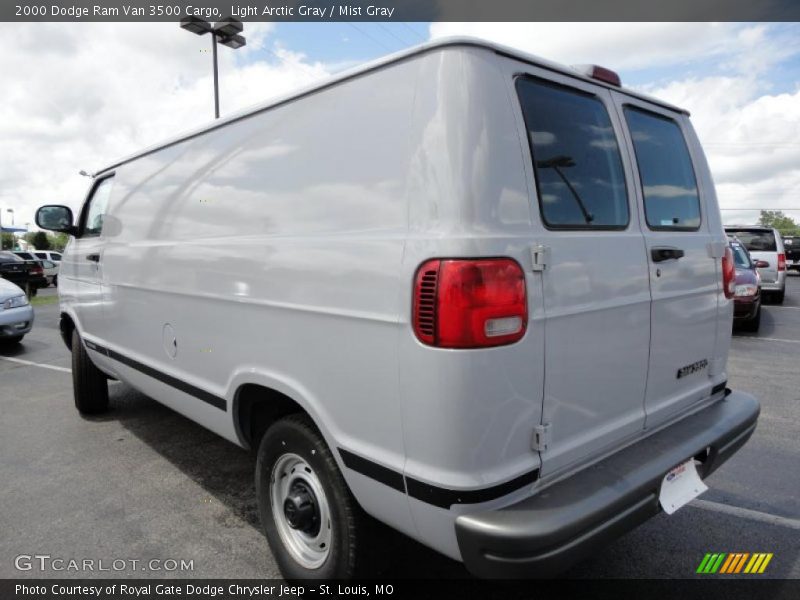 Light Arctic Gray / Mist Gray 2000 Dodge Ram Van 3500 Cargo