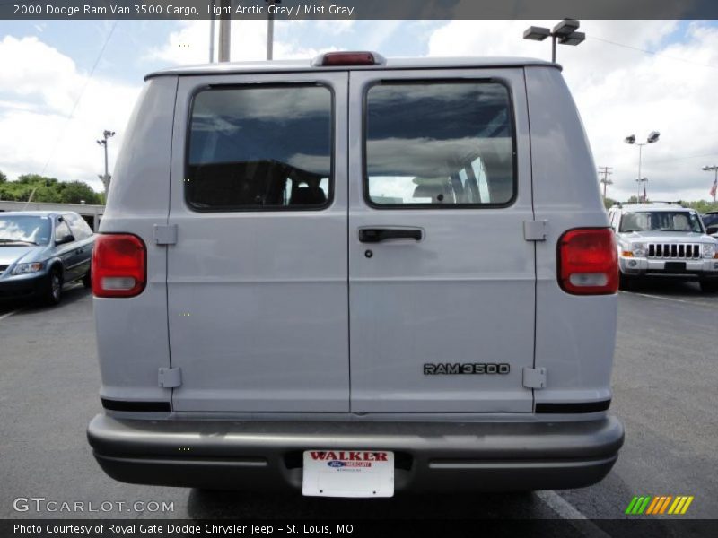 Light Arctic Gray / Mist Gray 2000 Dodge Ram Van 3500 Cargo