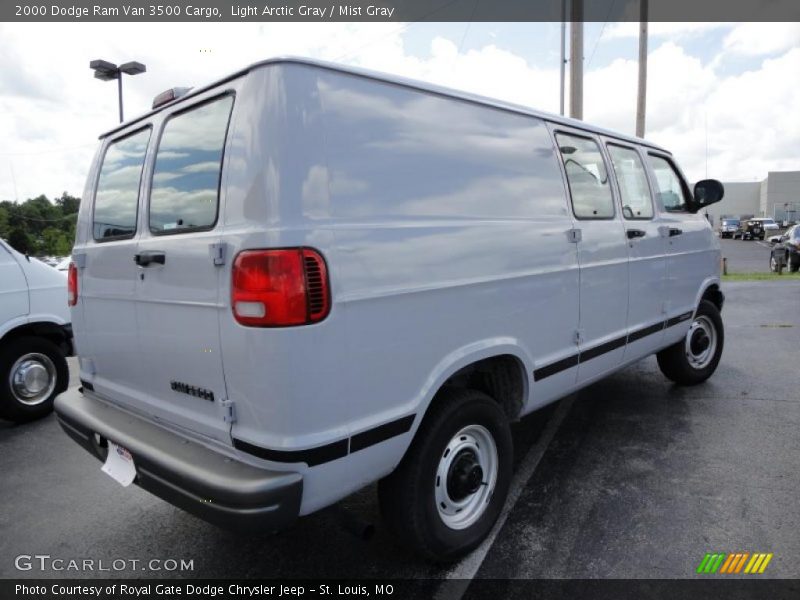 Light Arctic Gray / Mist Gray 2000 Dodge Ram Van 3500 Cargo