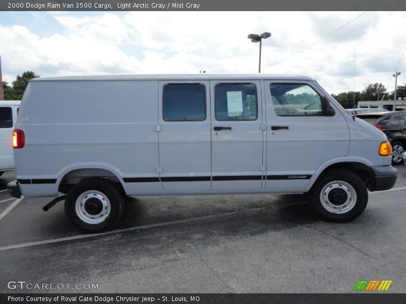 Light Arctic Gray / Mist Gray 2000 Dodge Ram Van 3500 Cargo