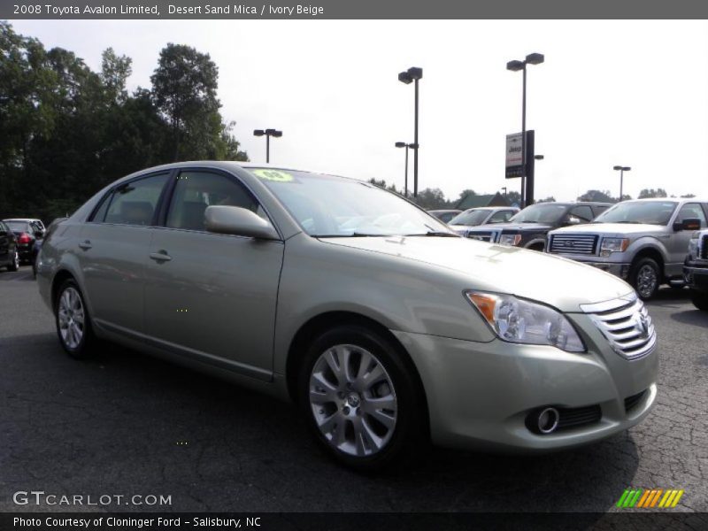 Desert Sand Mica / Ivory Beige 2008 Toyota Avalon Limited