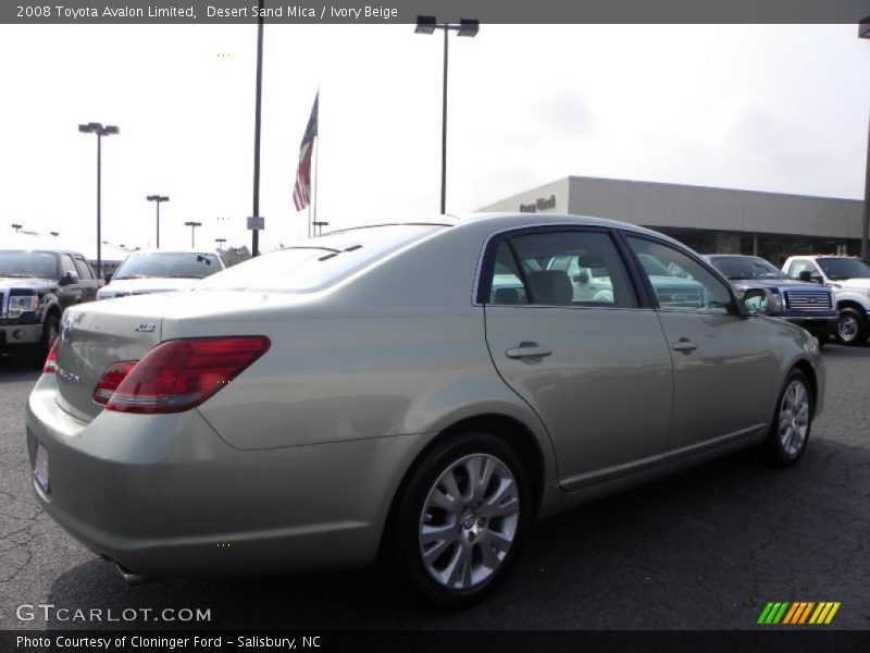 Desert Sand Mica / Ivory Beige 2008 Toyota Avalon Limited