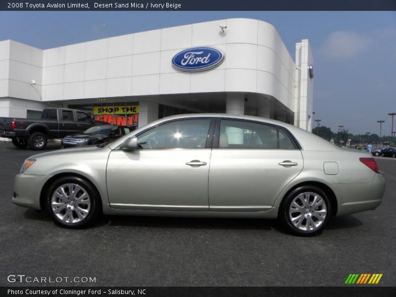 Desert Sand Mica / Ivory Beige 2008 Toyota Avalon Limited