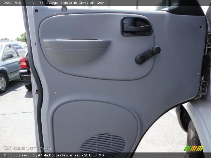 Light Arctic Gray / Mist Gray 2000 Dodge Ram Van 3500 Cargo