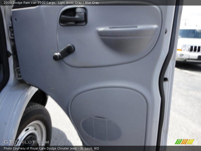 Light Arctic Gray / Mist Gray 2000 Dodge Ram Van 3500 Cargo