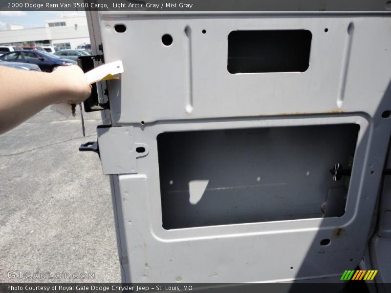 Light Arctic Gray / Mist Gray 2000 Dodge Ram Van 3500 Cargo