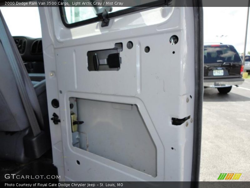 Light Arctic Gray / Mist Gray 2000 Dodge Ram Van 3500 Cargo