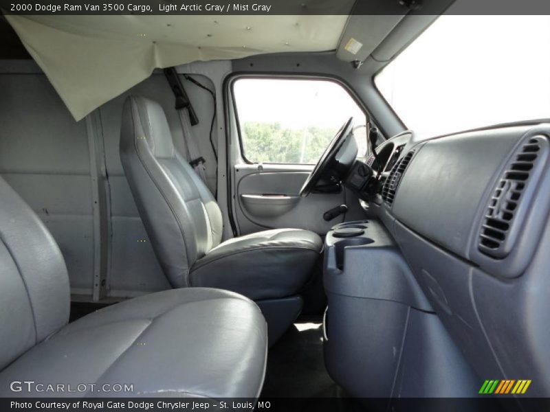 Light Arctic Gray / Mist Gray 2000 Dodge Ram Van 3500 Cargo