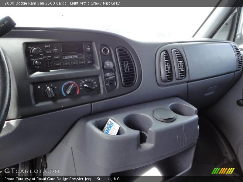 Light Arctic Gray / Mist Gray 2000 Dodge Ram Van 3500 Cargo