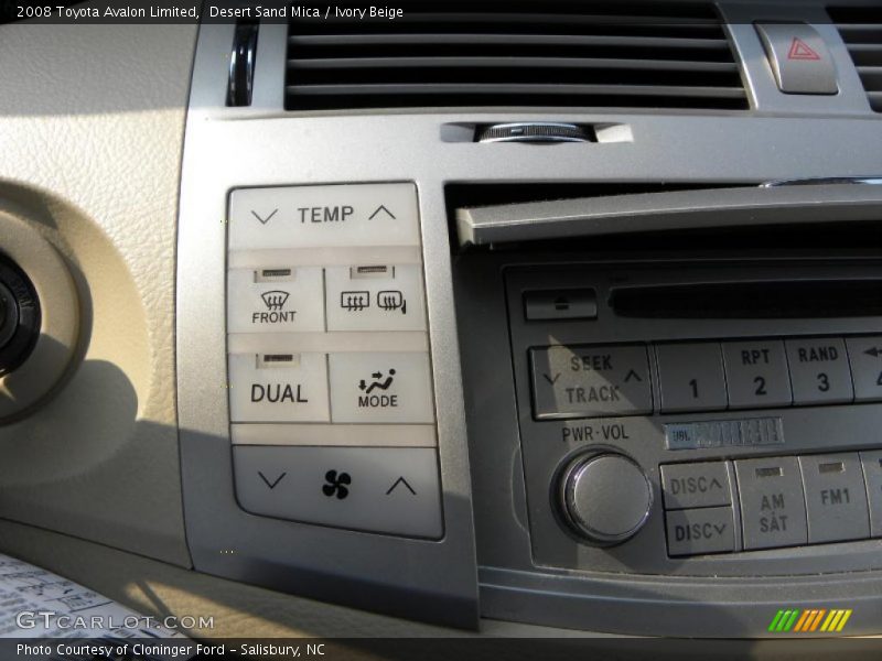 Desert Sand Mica / Ivory Beige 2008 Toyota Avalon Limited