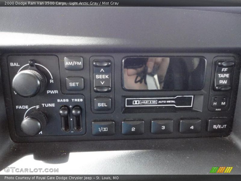 Light Arctic Gray / Mist Gray 2000 Dodge Ram Van 3500 Cargo