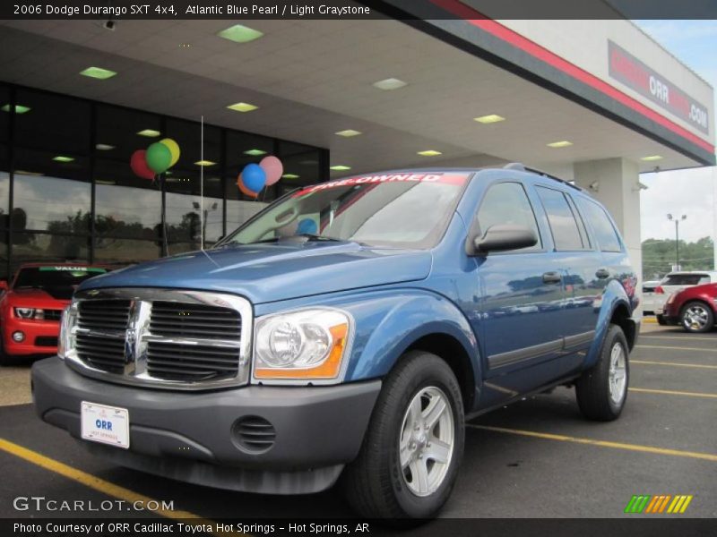 Atlantic Blue Pearl / Light Graystone 2006 Dodge Durango SXT 4x4