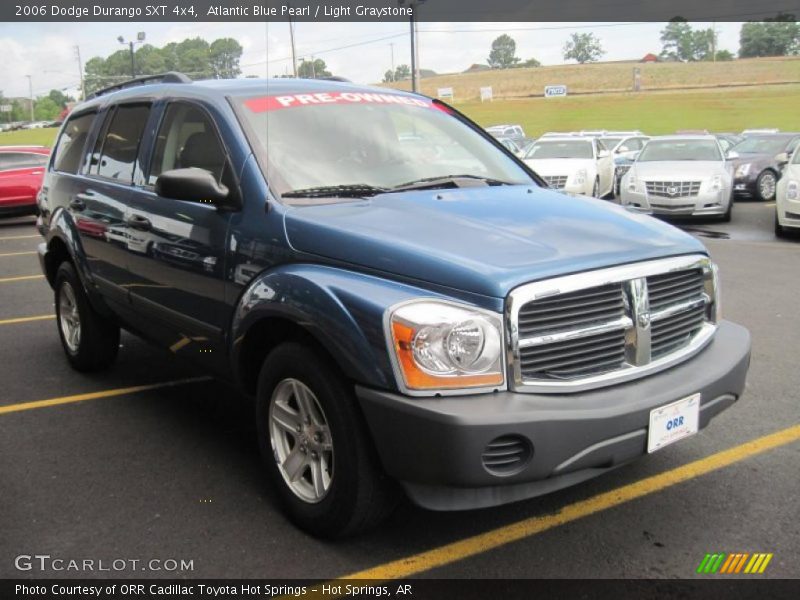 Atlantic Blue Pearl / Light Graystone 2006 Dodge Durango SXT 4x4