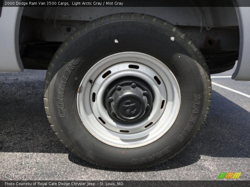 Light Arctic Gray / Mist Gray 2000 Dodge Ram Van 3500 Cargo