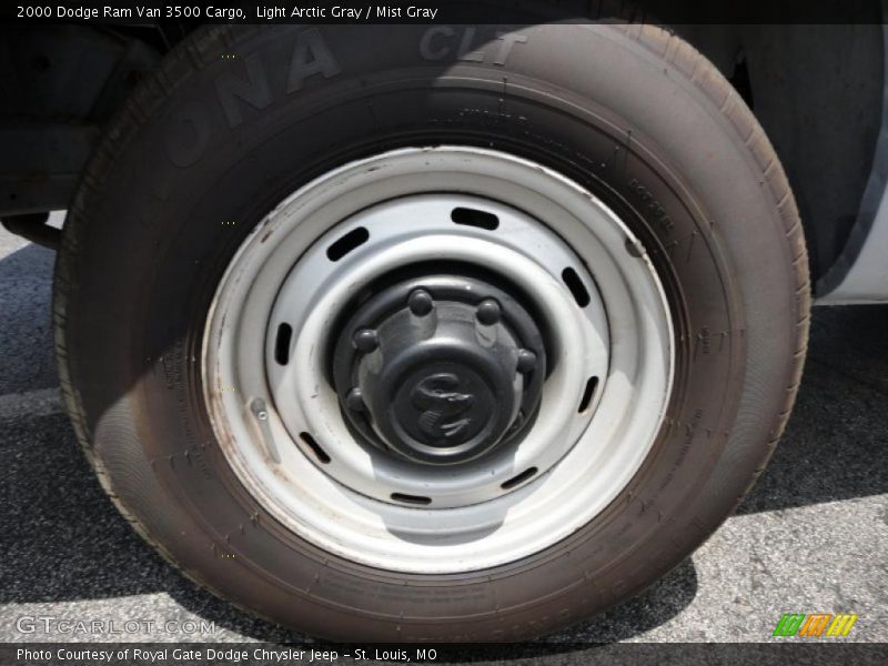 Light Arctic Gray / Mist Gray 2000 Dodge Ram Van 3500 Cargo