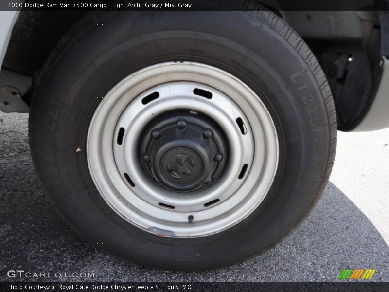 Light Arctic Gray / Mist Gray 2000 Dodge Ram Van 3500 Cargo