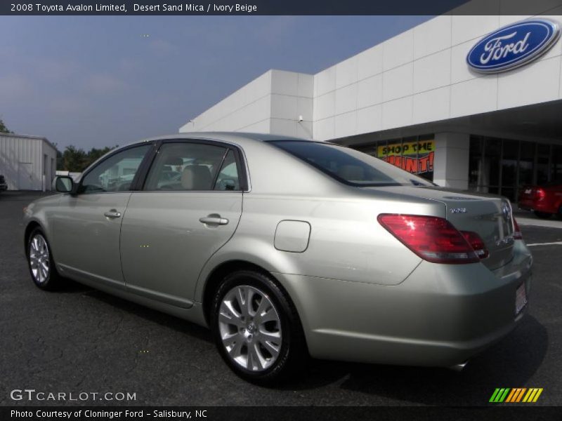 Desert Sand Mica / Ivory Beige 2008 Toyota Avalon Limited