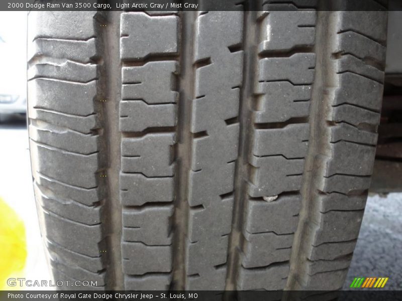 Light Arctic Gray / Mist Gray 2000 Dodge Ram Van 3500 Cargo