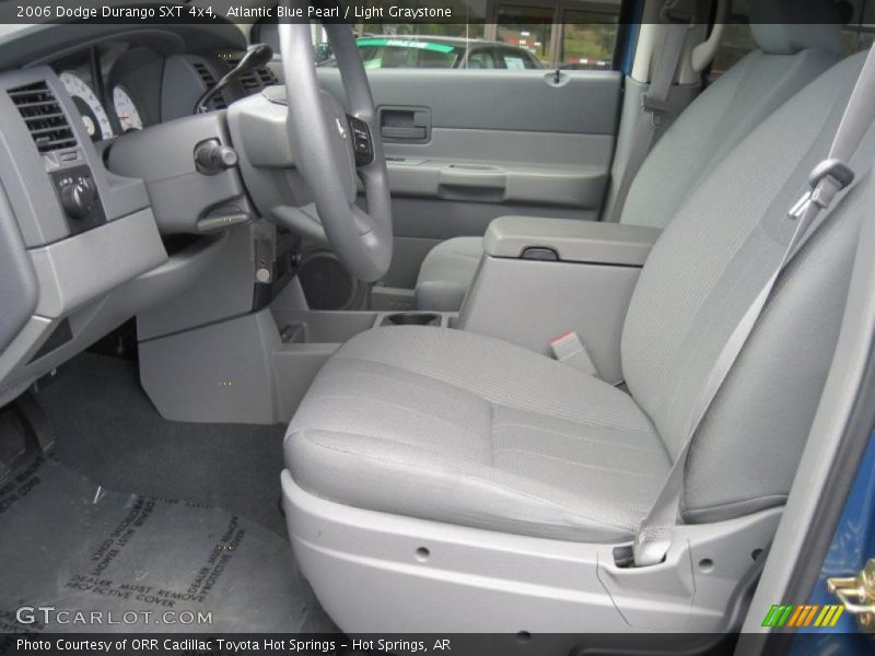 Atlantic Blue Pearl / Light Graystone 2006 Dodge Durango SXT 4x4