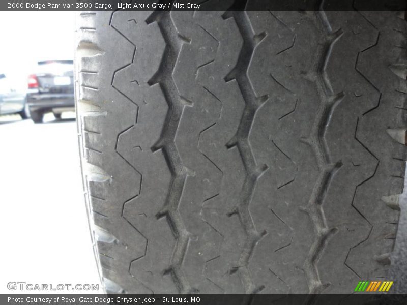 Light Arctic Gray / Mist Gray 2000 Dodge Ram Van 3500 Cargo